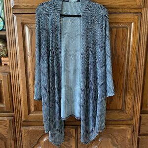 Black and white cardigan by Dress Barn size 18/20